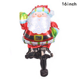 Christmas Gift Special-shaped Christmas Elderly Assemble Elk Snowman Aluminum Foil Balloons Merry Christmas Decor For Home 2021 Kids Noel Gifts