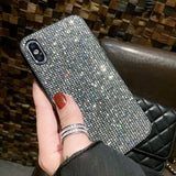 Back  To School Cifeeo Glitter Case For Iphone X 7 8 6 S 6S Plus SE 2023 Luxury Bling Sequins Diamond Phone Case For Iphone XR XS Max Girl Cover Fundas
