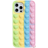 Agrotera Soft Silicone Case Cover for iPhone 7 8 Plus X XS XR 11 SE 2020 12 13 Mini Pro Max Pop it Christmas Gift Santa Claus