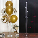 Cifeeo  7/11/13/19 Tubes Balloons Stand Holder Column Confetti Balloons Happy Birthday Balloon Kids Baby Shower Wedding Party Decoration