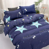 Cifeeo Nordic 220x240 Duvet Cover Bed Linen Bedding Set Cute Printed Quilt Cover Bedsheet Pillowcase Single Queen King Size Bedclothes