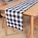 Christmas Gift Christmas Decoration Plaid Table Runner New Year Party Arranged Wedding Hotel Home Decorative Table Mats Placemats New Year Gift