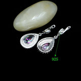 Back to school Cifeeo  Earrings For Women Rainbow Cubic Zirconia White Water Drop Earrings Party Accessories