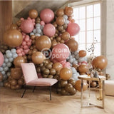 10pcs Coffee Caramel Latex Balloons 12/10/5 Inch Wedding Birthday Balloon Arch Decoration Globos Balon Party Supplies