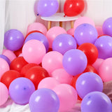 10pcs Rose White Black pink Latex Balloons Birthday Party Wedding Decoration Inflatable balloon Air Kids Toys Baby Shower ballon