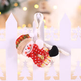 Christmas Gift Supplier 2021 Christmas Decorations for Home Pendants Navidad Christmas Tree Ornaments Hanging Doll Craft Decor Kids Gift