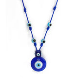 Back To School  1PC Blue Glass 30mm Evil Eye Pendants Necklace For Women Men Turkey Evil Eyes Lucky Necklace Choker Jewelry Accessories