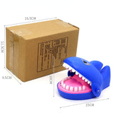 Hand-biting Crocodile Scary Toy Trick Decompression Game Children's Sound Light Shark Dinosaur Bite Finger Toy Children's Gift