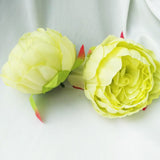 10pcs High Simulation Core Peony Flower Head Silk Flower DIY Wedding Flower Wall Background Decoration Silk Rose