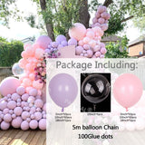 1Set White Gold Balloon Garland Arch Kit Wedding Latex Balloon Kid's Adult Birthday Party Decoration Baby Shower Globos Supplies