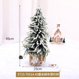 Christmas Gift New Year Artificial PE Mini Christmas Tree Ornament Tabletop Xmas Pine Trees Home Office Decoration Shopping Mall Festive Decor