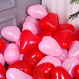 20/50pcs Pink White Purple Love Heart Shaped Latex Balloons Wedding Valentine's Day Birthday Party Decoration Ballons Air Globos