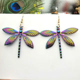 New Large Dragonfly Earrings-Dragonfly Earrings-Dragonfly Jewelry-Dragonfly Jewelry-Dragonfly Jewelry Gift