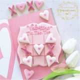 3Pcs/Set Valentine's Day Icing Cookie Mold Set Sugarcraft Cake Decoration Tools Heart Shape 3D Baking Mold Biscuit Mold Kitchen