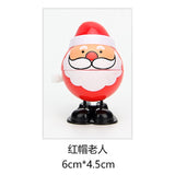 Christmas Gift Funny Wind Up Toy Santa Claus Elk Snowman Christmas Kindergarten Gift Merry Christmas Decor For Kids Xmas Gifts Favor