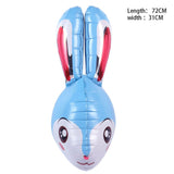 Cifeeo  Long Ears Rabbit Aluminum Foil Balloons Animal Cartoon Helium Ballon Kids Toy Baby Shower Birthday Party Decoration Easter Decor