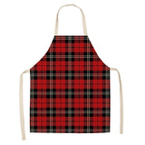 Linen Merry Christmas Apron Christmas Decorations for Home Kitchen Accessories Natal Navidad  New Year Christmas Gifts