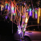 30cm/50cm LED Meteor Shower Garland Holiday Strip Light Outdoor Waterproof Fairy Lights For Garden Street Christmas Decoration