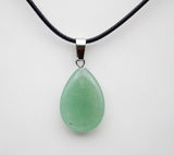 Back to school  decoration  Natural Stone Water Drople Pendant Quartz Crystal Agates Turquoises Malachite Stone  For Diy Jewelry Making Necklace Accessories