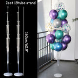 Table Balloon Arch Set Balloon Column Stand for Wedding Anniversary Party Baby Shower Birthday Decorations Balloons Accessories
