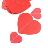 1PC 2.1M Heart Shape Hanging Paper Garland Floral String For DIY Home Decoration Party Supplies Wedding Paper Garland Banner