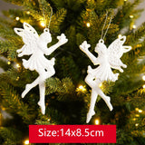 Cifeeo New Year 2023 Decor Christmas Gifts Navidad Tree Hanging Pendants Natal Noel Xmas Party Ornaments Christmas Decor For Home