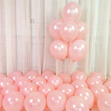 10/30/50pcs 10inch 1.5g Pearl Latex Balloons Birthday Party DIY Golobs Arch Wedding Bridal Decorations Baby Shower Air Ballon