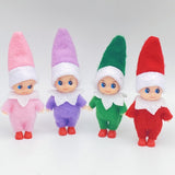 Christmas Gift Creative Christmas Elf Baby Doll Oranments Merry Christmas Decor For Home 2021 Happy New Year Pedents Noel Kids Gifts Favor