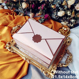 10pcs/Lot Wedding Gift Packaging Favors Envelope Style Box Birthday New Year Party Chocolate Candy Decoration DIY