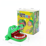 Hand-biting Crocodile Scary Toy Trick Decompression Game Children's Sound Light Shark Dinosaur Bite Finger Toy Children's Gift