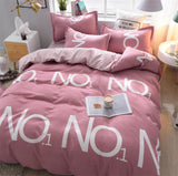 Cifeeo Nordic 220x240 Duvet Cover Bed Linen Bedding Set Cute Printed Quilt Cover Bedsheet Pillowcase Single Queen King Size Bedclothes