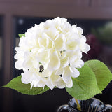 Christmas Gift High Simulation 3D Printing Hydrangea Hydrangea Silk Flower and Emulational Flower Home Wedding Decoration Flower
