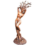 Sculpture God Or Goddess Of Tree Statue Resin Figurine Highly Detailed Garden Sculpture For Home Office Or Outdoor Garden
