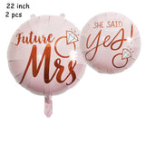 16inch Rose Gold Bride Ballons To Be Foil Letter Balloons Wedding Bachelorette Party Engaged Party Air Globos Wedding Ballons