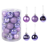 34pcs/lot Colorful Christmas Balls Xmas Tree Ornaments Christmas Tree Balls Kerst Navidad Natal Decorations New Year 2021 Gift