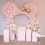 Cifeeo 207pcs Baby Pink Arch Garland Balloons Kit DIY Gold Chrome Metallic Baloon Birthday Party Backdrop Decors Baby Shower Globo Gift