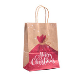 Christmas paper Kids Candy Box Bag Navidad  New year christmas home decoration Natal gift bags Kerst Noel Treats packing box