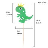 Dinosaur Party Decorations Dragon Balloons Set Paper Garland for Dino Jungle Birthday Party Decor Supplies Kids Children Favors