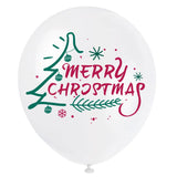 10pcs red/green Santa Xmas Tree christmas balloons gift new year party latex balloon christmas decorations for home navidad 2021