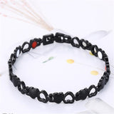 Men Women Healthy Magnetic Bracelet Titanium Steel Power Therapy Magnets Bangles Lovers Heart Bracelet & Bangles Jewelry
