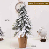 Christmas Gift Christmas Tree DIY Decorations For Home Mall Hotel Artificial Snowflake Cedar Pine Cone Trees Party Wood Xmas Hanging Ornaments