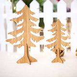 Christmas Gift Creative DIY Christmas tree Deer Wooden Craft Xmas Ornament Children's Gifts New Year Party Decor Home Table Decoration 62869