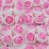 36/72pcs Silk Rose Artificial Flower Artificial Flowers for Wedding Party Baby Shower Birthday Decor Handicrafts DIY Fake Roses