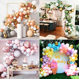 Back to school decoration  Cifeeo  169 Pcs Balloons Garland Wreath Metallic Confetti Balloon DIY Wedding Backdrop Arch Kit Baby Shower Birthday Party Decoration