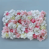 Christmas Gift 40x60cm Artificial Flower Wall Backdrop DIY Christmas Wedding Decoration Birthday Party Shop Window Flower Backdrop Panel Decor