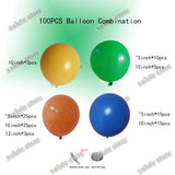 Christmas Gift 100Pcs Blue Yellow Red  Event Decoration  Ballon Decoration  Valentines Day Gift  Gold Party Decorations  Party Supplies  Ballon