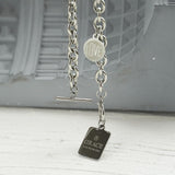 Cifeeo-Letter Hip Hop Style Necklace