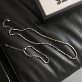 Cifeeo-Metal Beads Stitching Necklace & Bracelet