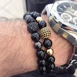 Fashion Geometric Bracelets Men Classic Fashion Stone Bead Charm Bracelets & Bangles For Men Jewelry Gift