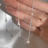 CIFEEO-Double-layer Pearl Camellia Necklace